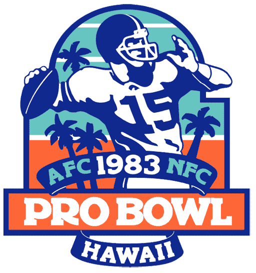 Pro Bowl 1983 Primary Logo iron on transfers for T-shirts